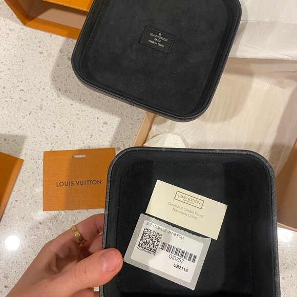 Louis Vuitton Monogram Eclipse Boite Camille MM box - NEW IN BOX - Picture 4 of 10